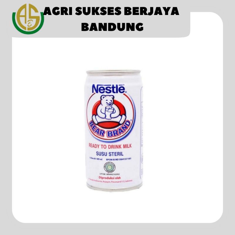 

Susu Steril Bear Brand Susu Cair - 189 Ml