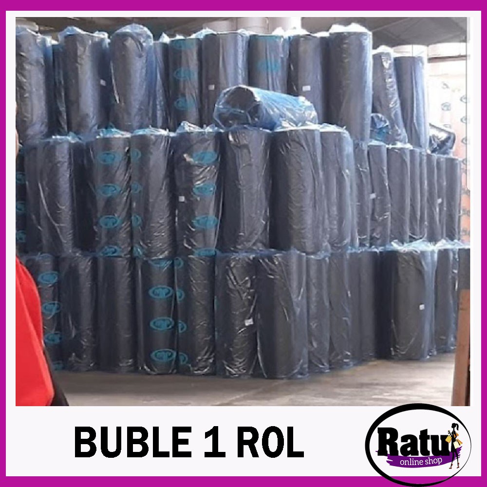 

BUBBLE WRAP PLASTIK GELEMBUNG 1 ROL Kwalitas Super