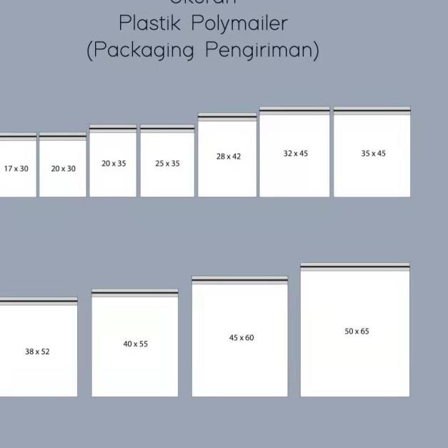 

➶ POLYMAILER WARNA WHITE GOOD QUALITY 25X35 ♚
