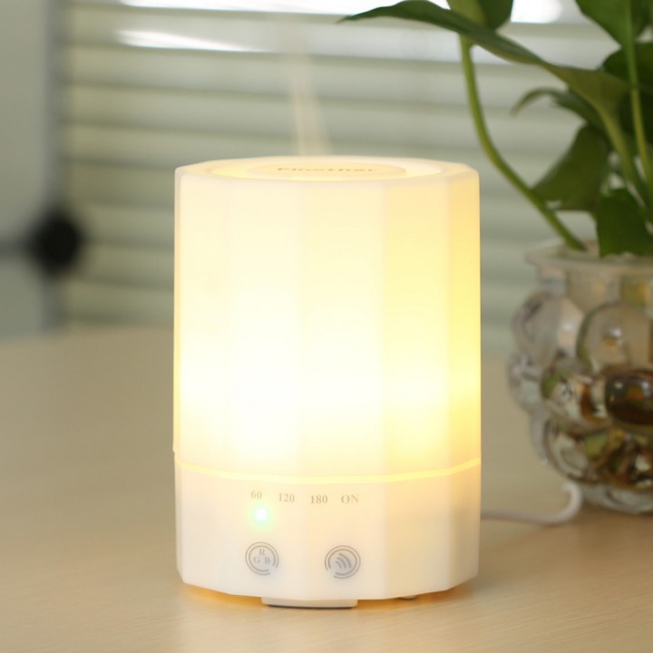 022 H40 - Humidifier Essential Oil Diffuser Air Purifier LED Light 100ml