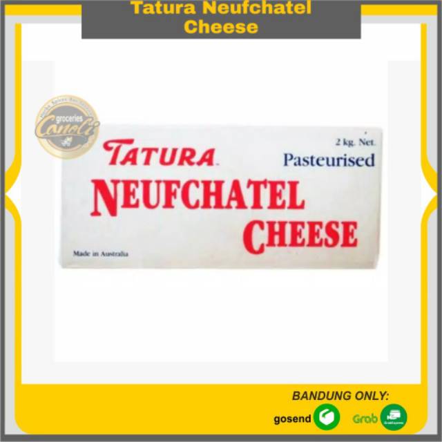 

TATURA NEUFCHATEL CREAM CHEESE 2kg / TATURA CREAM CHEESE 2 KG