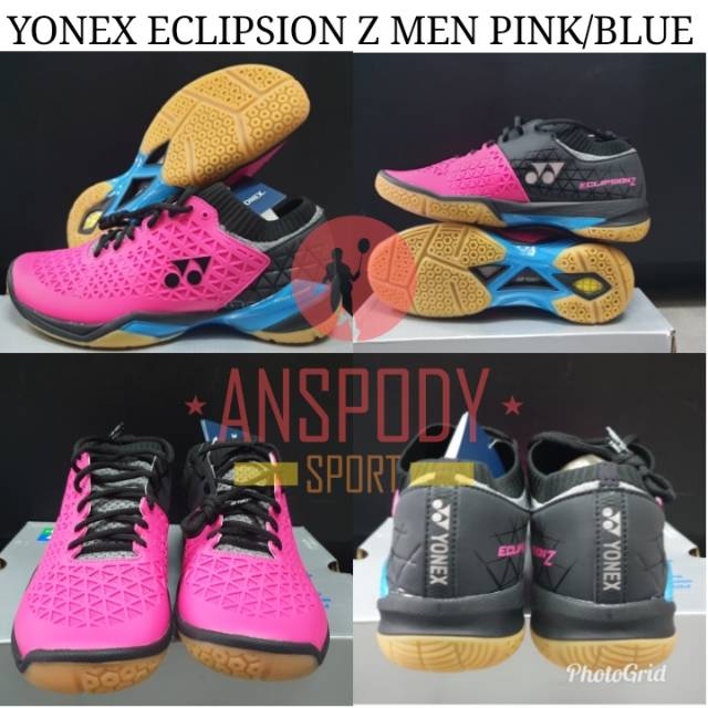 SEPATU BADMINTON YONEX ECLIPSION Z MEN PINK/BLUE
