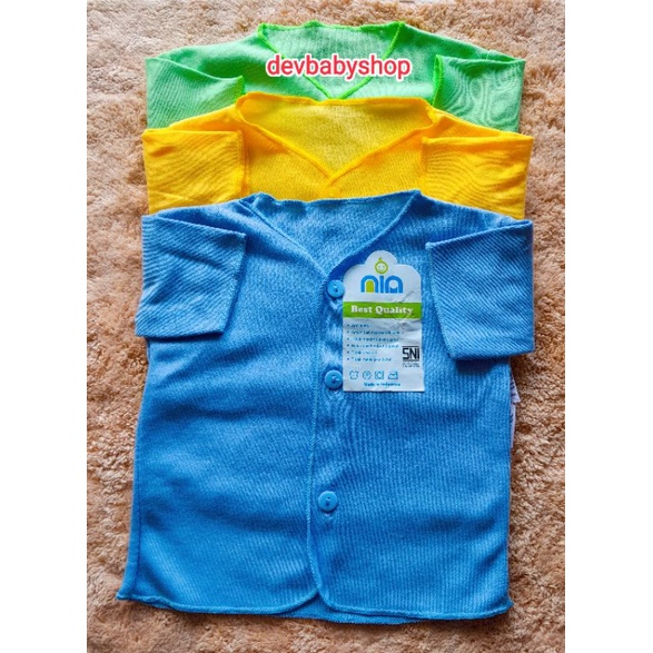 3pcs BAJU BAYI LENGAN PENDEK NEWBORN-BAJU BAYI PREMIUM-BAJU BAYI MURAH SNI