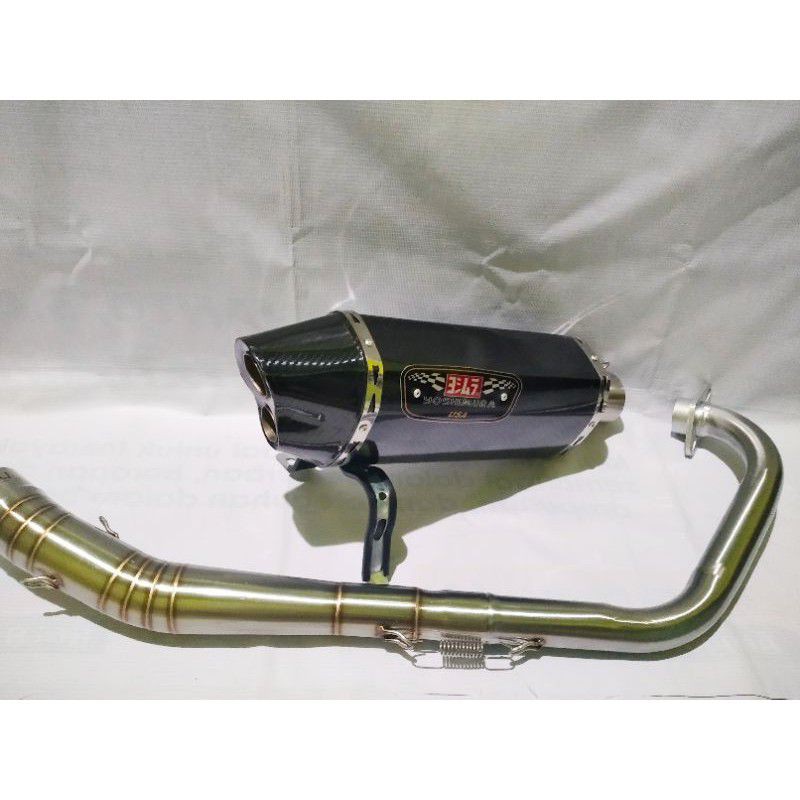 knalpot racing YOSHIMURA R77 buat motor CBR 150R