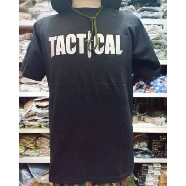 Kaos Tactical Lengan Pendek