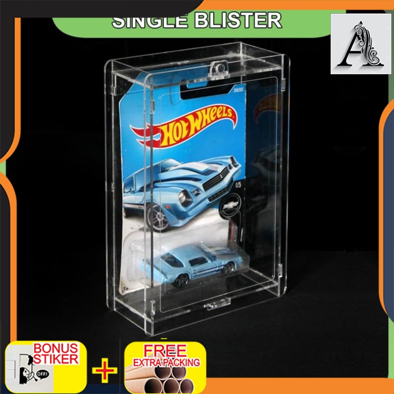 

Terlaris Rak Akrilik Acrylic Hotwheels Single Blister ULTIMATE Edition