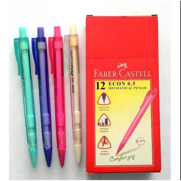 

Pensil Mekanik/mechanical pencil Faber-Castell ECON - 0.5 mm