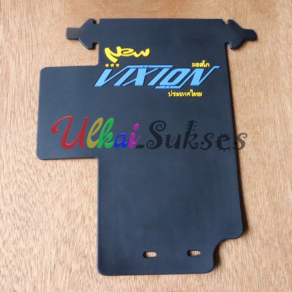 Mudflap Vixion l Penahan Lumpur Vixion l Variasi Aksesoris Mud Flap Vixion Mudflap Karpet Kolong Pelindung Lumpur Vixion Karpet Penahan Air Dan Pasir Vixion Murah Bahan Karet Hight Quality