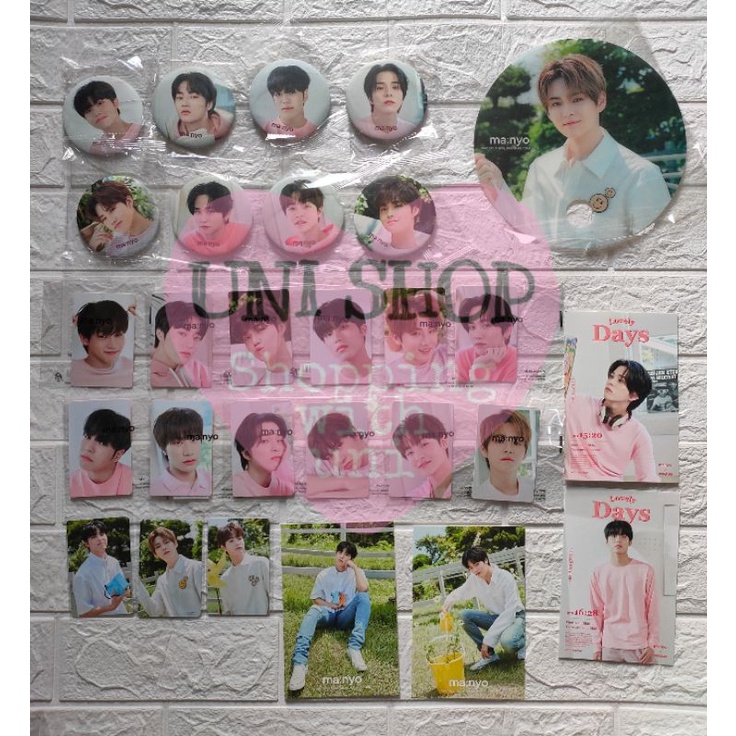 Manyo Photocard postcard mirror treasure hyunsuk Jihoon Yoshi Junkyu Mashiho Jaehyuk Asahi Yedam Doy