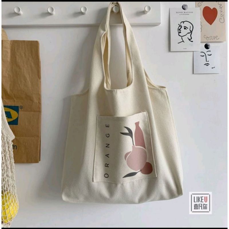 TOTEBAG KANVAS NJS BIG TOTE