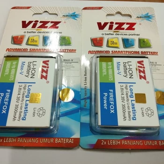 Vizz Batre Baterai Vizz Smartfren Andromax V V1 V2 V3 Max-V Nokia 986 N986 N976 U988S