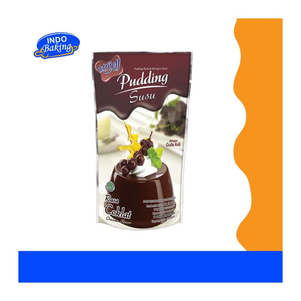 

Nutrijel Pudding Susu Coklat