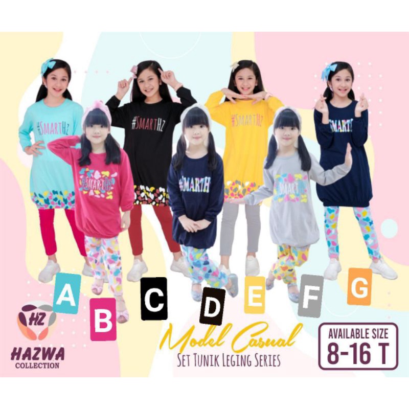 Set Leging casual by HAZWA COLLECTION