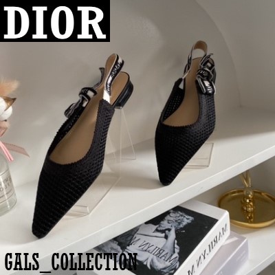 Sepatu Flat Wanita DRS011 Teplek Tali Belakang Ujung Lancip Kerja Pesta Import Kekinian Terbaru Mura