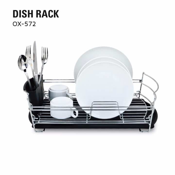 Rak Piring Plastik Oxone OX-572 Eco Plastic Dish Rack - Hijau