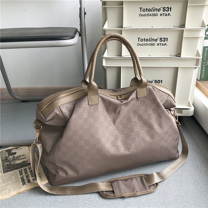 TASHAPPY CR7861 Tas TRAVEL Canvas Unisex Duffel Bag Isi Muat Banyak Ada Talpan model korea supplier tas import LT2170