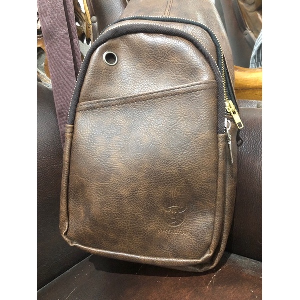 waistbag wb kulman kulit mantul pria preloved tas pinggang