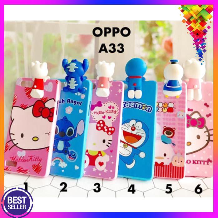 soft case case intip stitch doraemon Oppo Neo 7 A33
