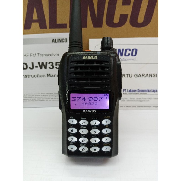 Promo Ht alinco DJ V100 Vhf 10 watt original