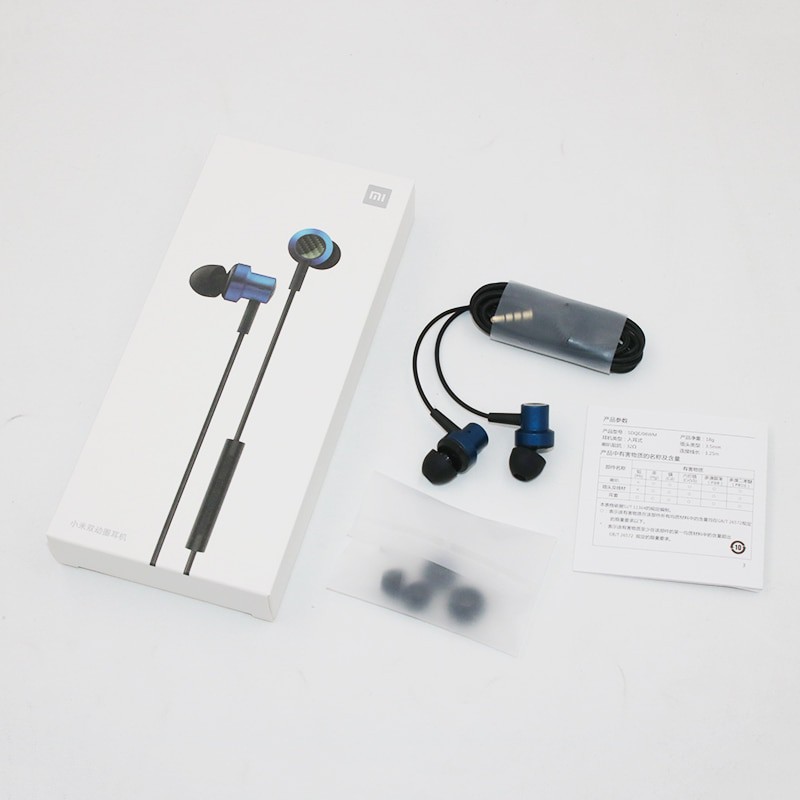 ORIGINAL HEADSET XIAOMI PISTON Hi-Res XIAOMI DUAL DRIVER EARPHONE