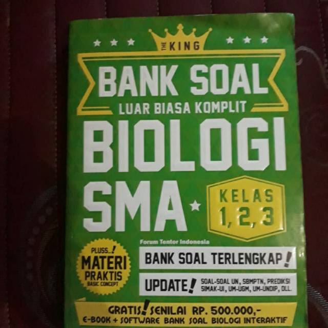 The King Bank Soal Biologi SMA