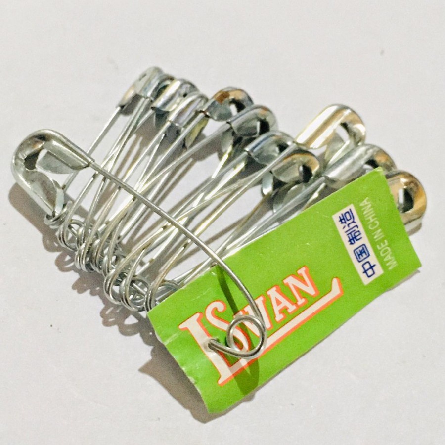 Peniti Elswan 1 set dapat 12 pcs / Peniti Serbaguna