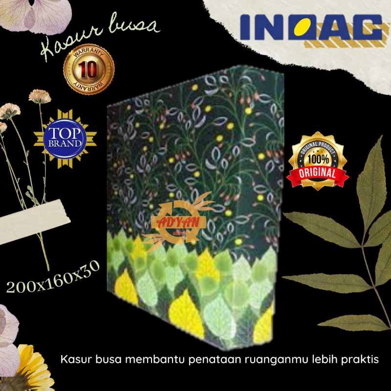 kasur busa Inoac 200x160x30 D23 Garansi 10 tahun