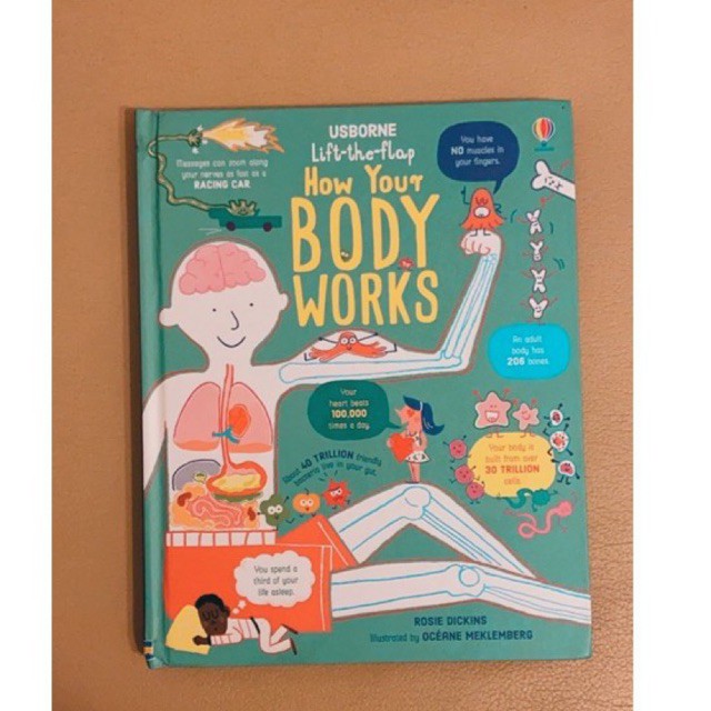 usborne lift the flap how your body works