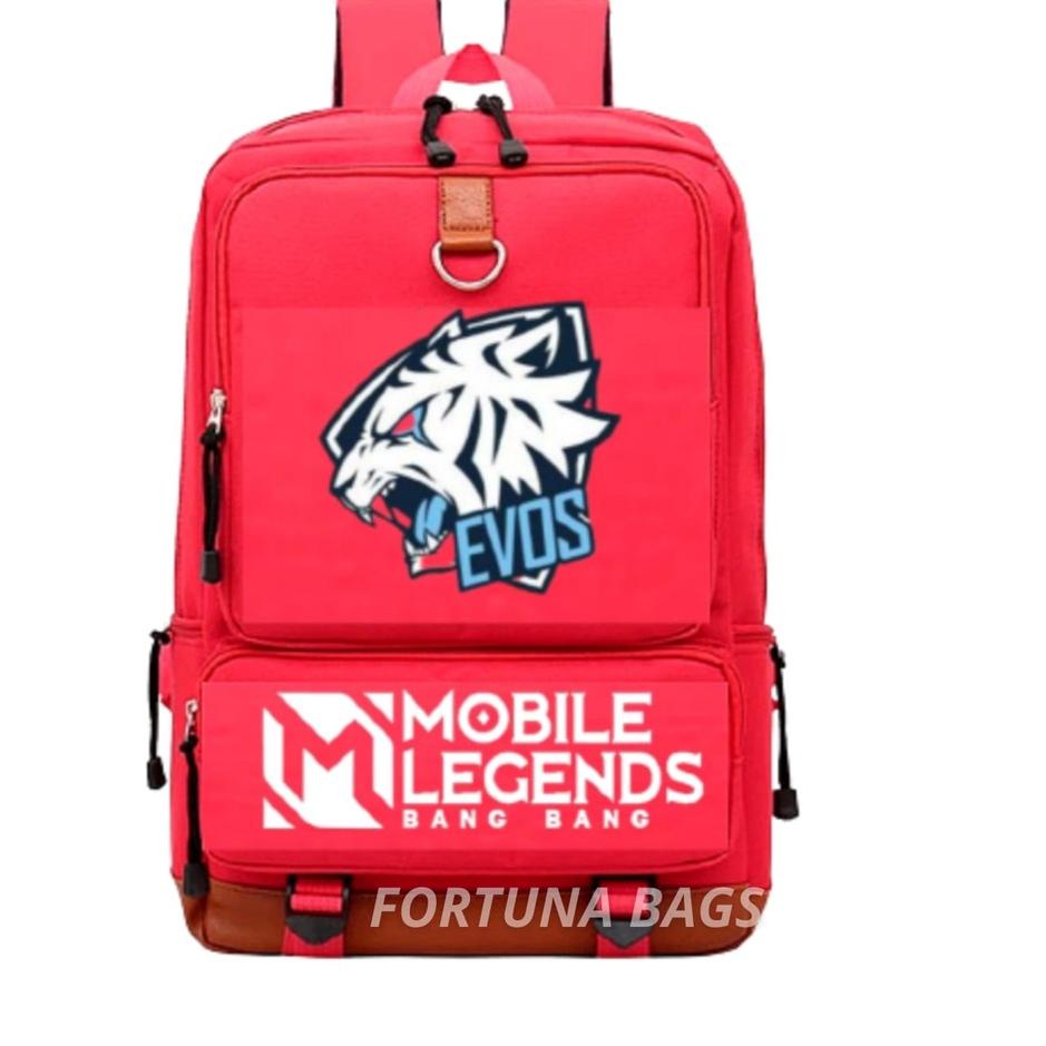 Paling Diminati.. Tas Ransel Anak Sekolah MOBILE LEGENDS EVOS RRQ Kekinian Anak2 SD TK PAUD Laki2 GA
