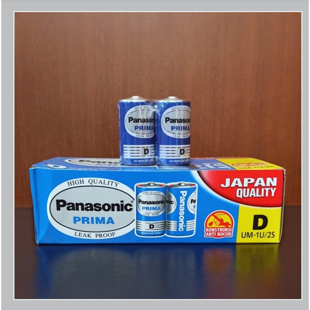 Baterai / Batre Panasonic Type D / Battery D Panasonic 1.5V