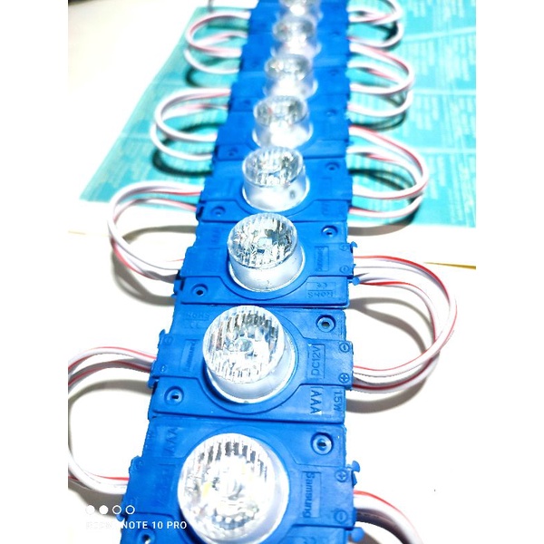 LAMPU LED 1 MATA KOTAK ICEBLUE 12/24 VOLT