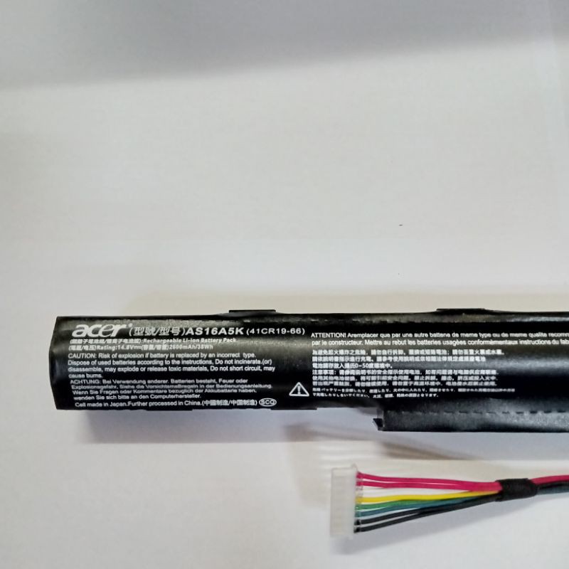 Baterai Batrai Original Acer E5-533 E5-533G E5-774 E5-774G E15 E5-532 E5-532G E5-475 E5-475G AS16A5K