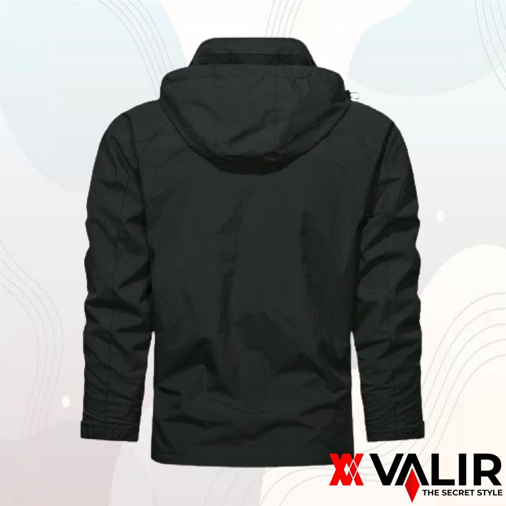 Valir Nazrie Jaket Taslan Jaket Pria Valir Terbaru M-XXL Jaket Nyaman Anti Gerah M-XXL