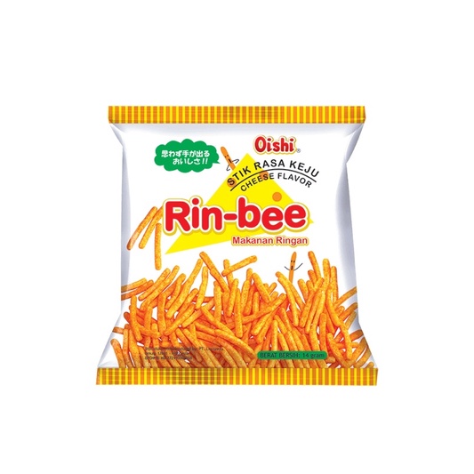 

Oishi Rinbee Stik Rasa Keju (10bks x 14gr)