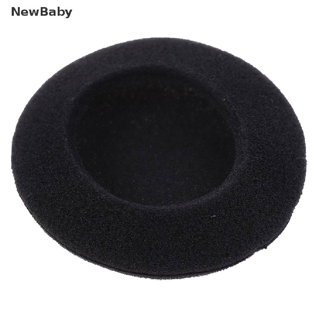 Newbaby 10pcs Bantalan Earpads Pengganti Bahan Busa Lembut Ukuran 5cm Untuk PC131 PX100