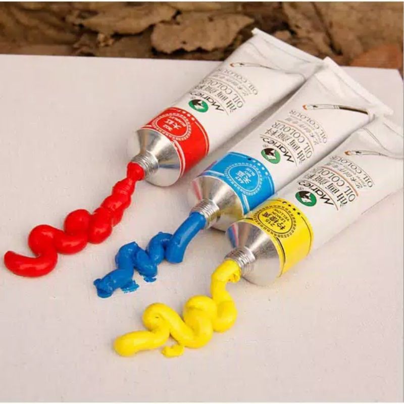 

50ml Cat Minyak Akrilik Warna Warni untuk Melukis