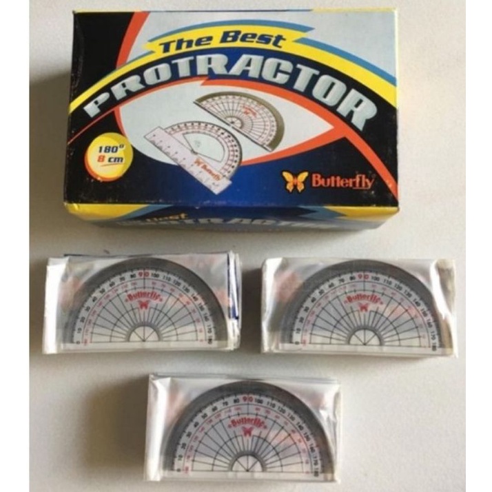 

Busur Protractor Butterfly 180/8new,180/10new,180/12new