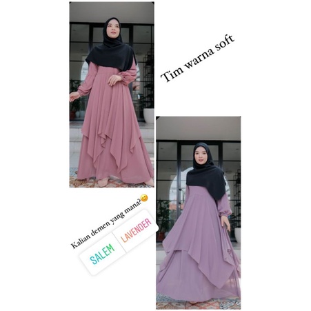 ZAHIRA DRESS / GAMIS CERUTY / GAMIS KONDANGAN