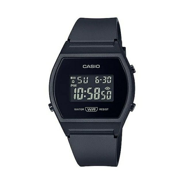 Casio Unisex Digital LW-204-1BDF / LW204-1B Original & Garansi
