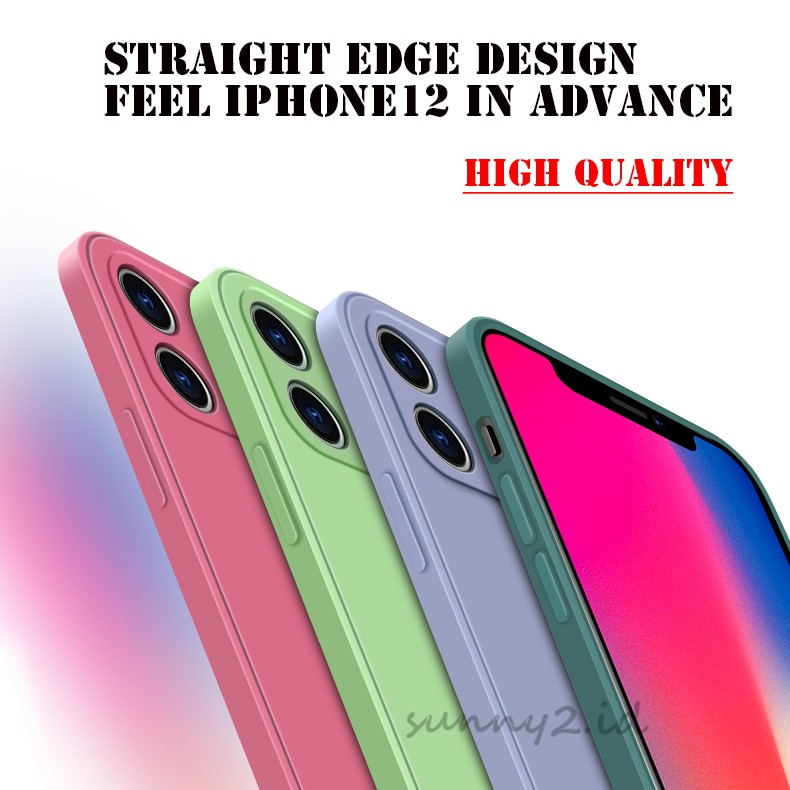 Case Bahan Silikon Untuk iphone 11 Pro Max 7 8 Plus