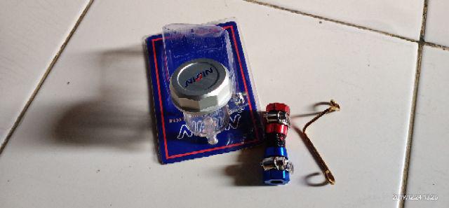 Tabung Botol Minyak Master Rem Nsn Plus Selang Extension Kawat