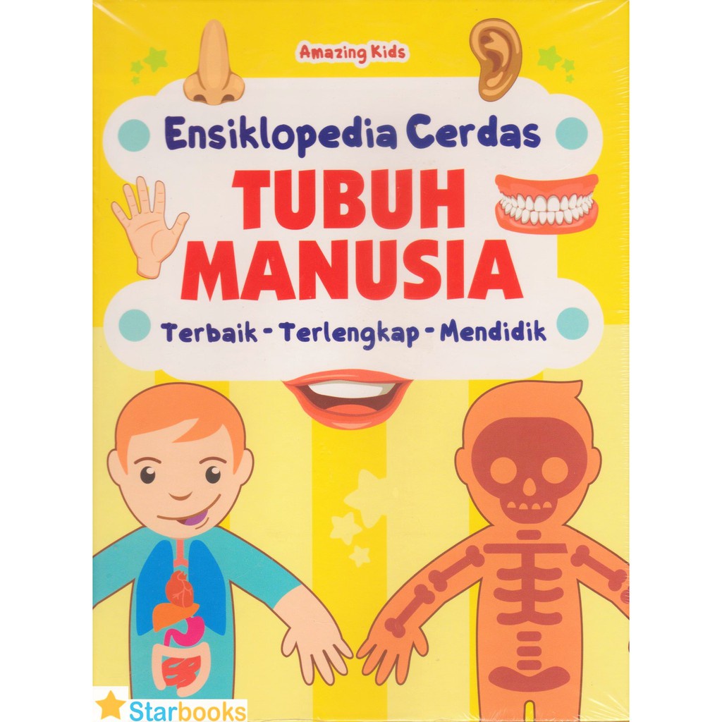 BUKU ANAK | TUBUH MANUSIA - ENSIKLOPEDIA CERDAS