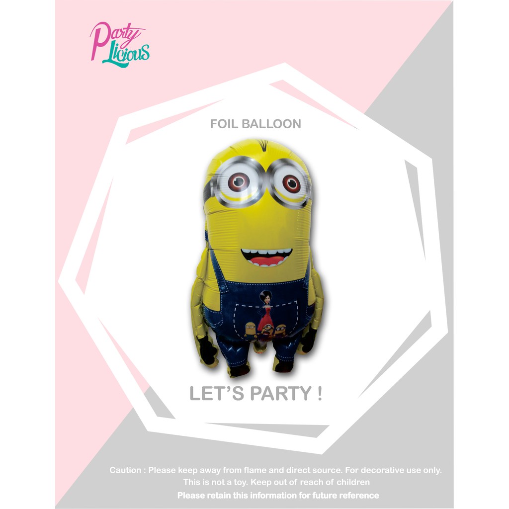 balon foil minion