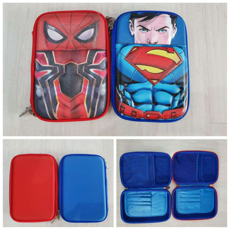 

Kotak Pensil Case Muscle/Kotak Pensil Corak Spiderman Dan Sumperman