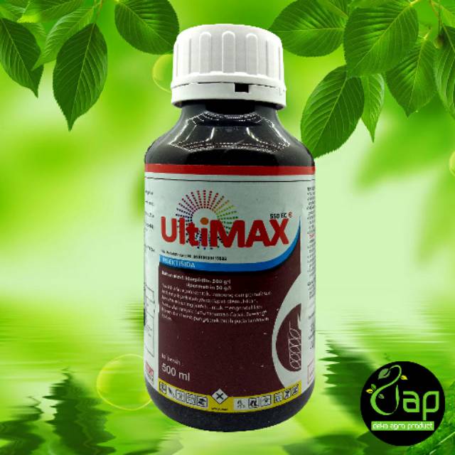 .INSEKTISIDA ULTIMAX 550EC 500ML - BAHAN AKTIF : KLORPIRIFOS : 500 g/l SIPERMETRIN : 50 g/l