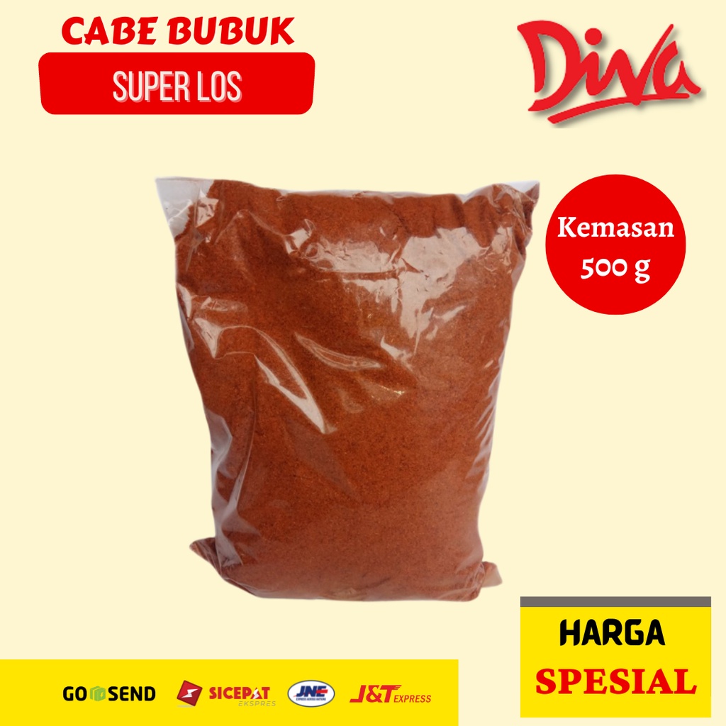 

[500GR] Cabe Bubuk Super Kemasan Repak / Cabe bubuk pedas