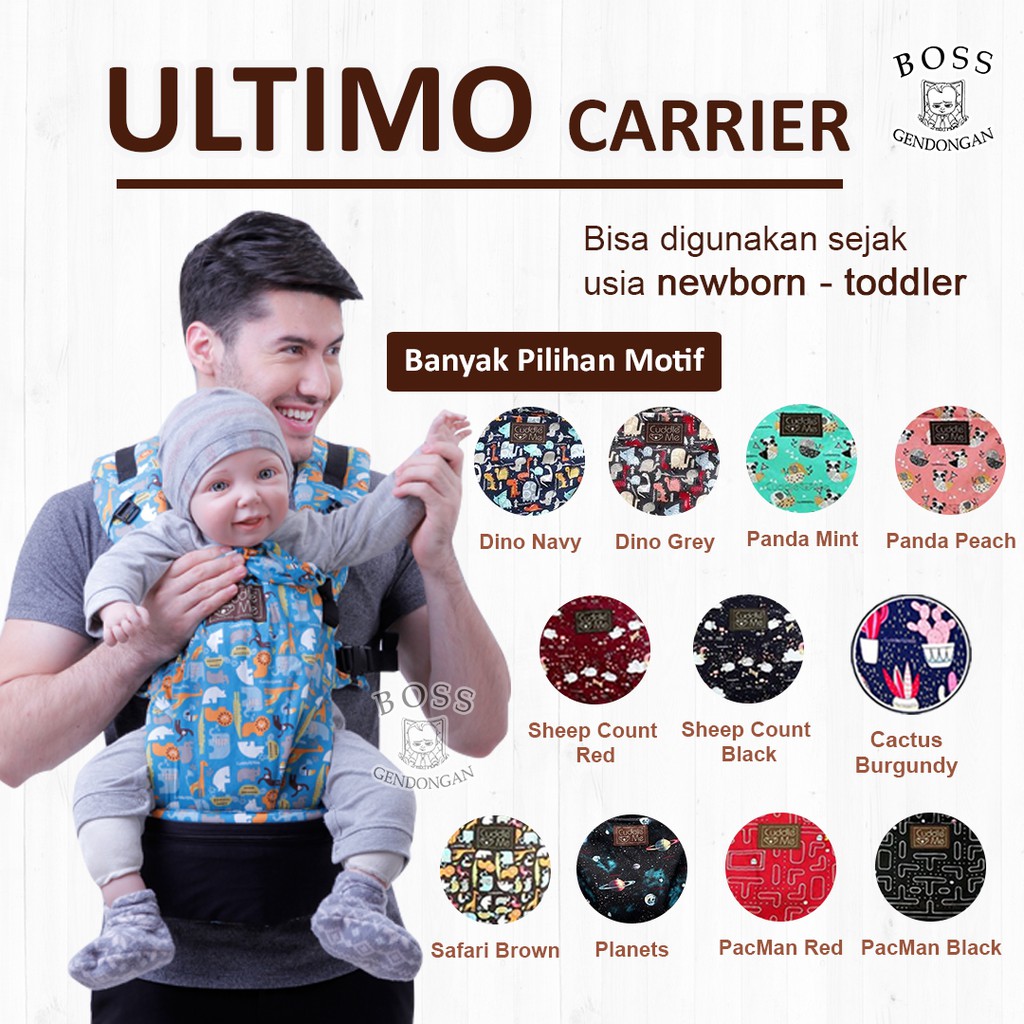 [PROMO] CUDDLE ME ULTIMO CUDDLE ME Gendongan HIPSEAT ULTIMO gendongan ergonomis 4 posisi