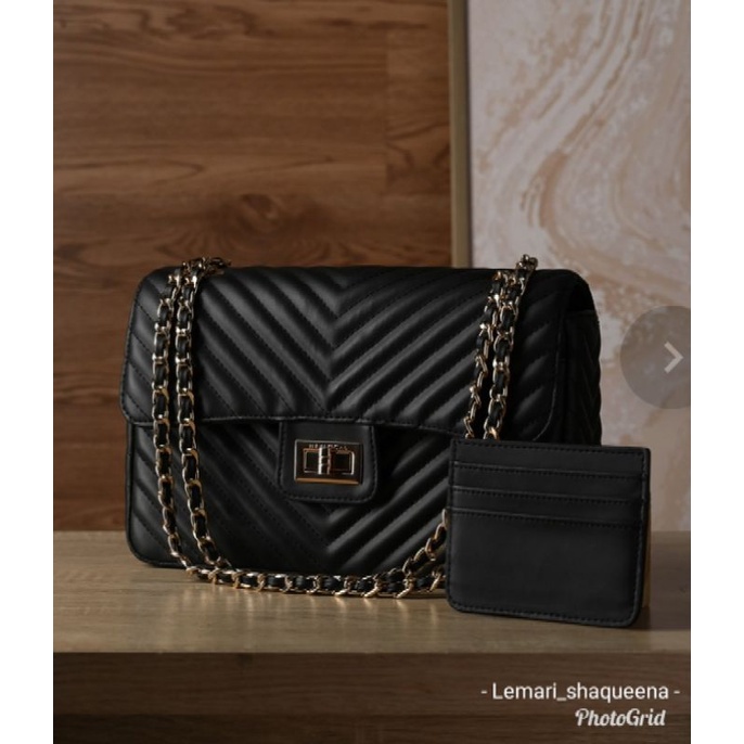 BOSTON CHEVRON BAG BY LOCAL.ID