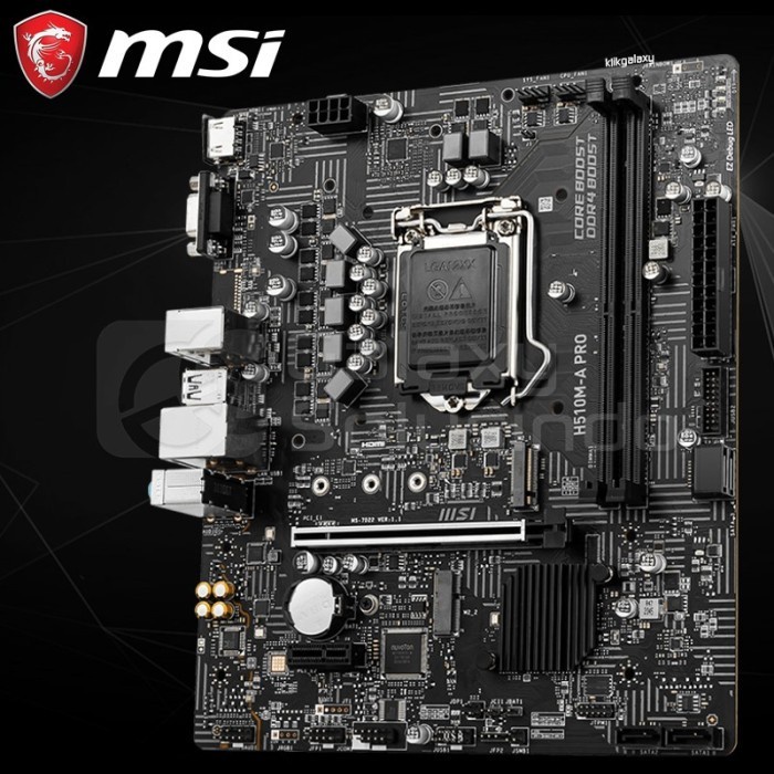 MSI H510M-A PRO (Intel LGA 1200, H510, DDR4) - Rocket Lake Motherboard