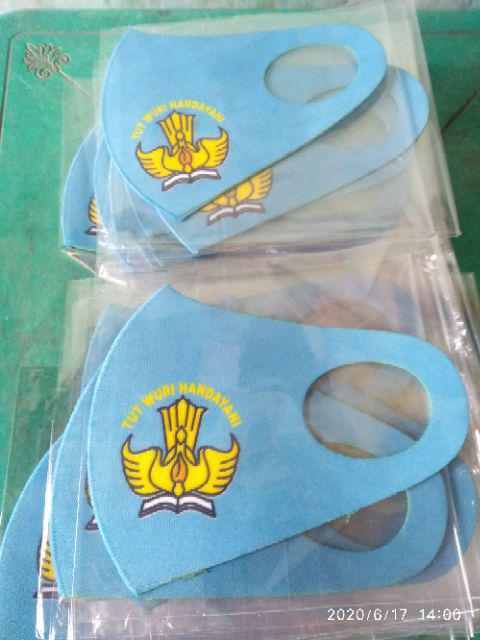 Masker Anak Sekolah Batik Dan Pramuka